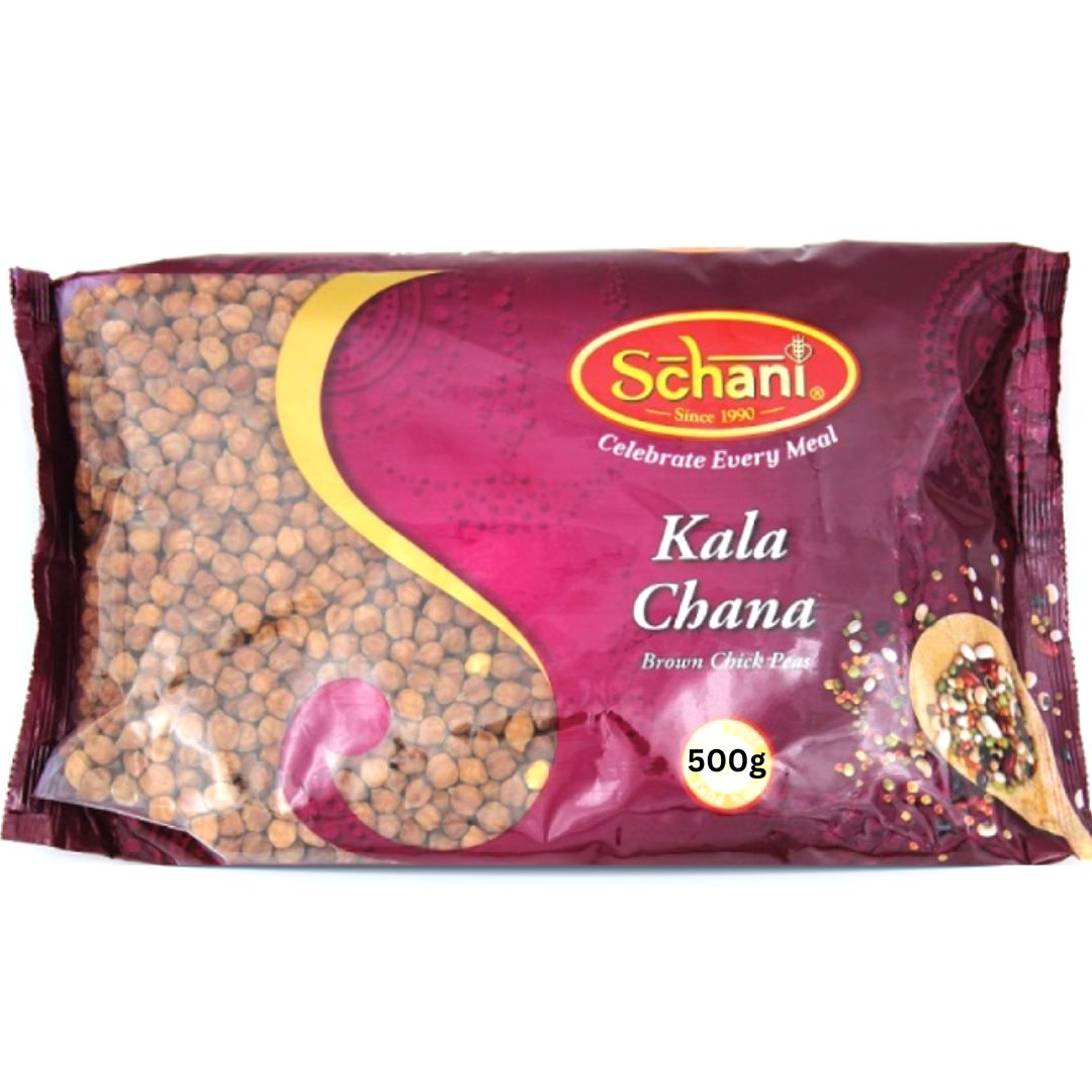 Black Chickpeas | Brown Chickpeas | Kala Chana 500g Schani
