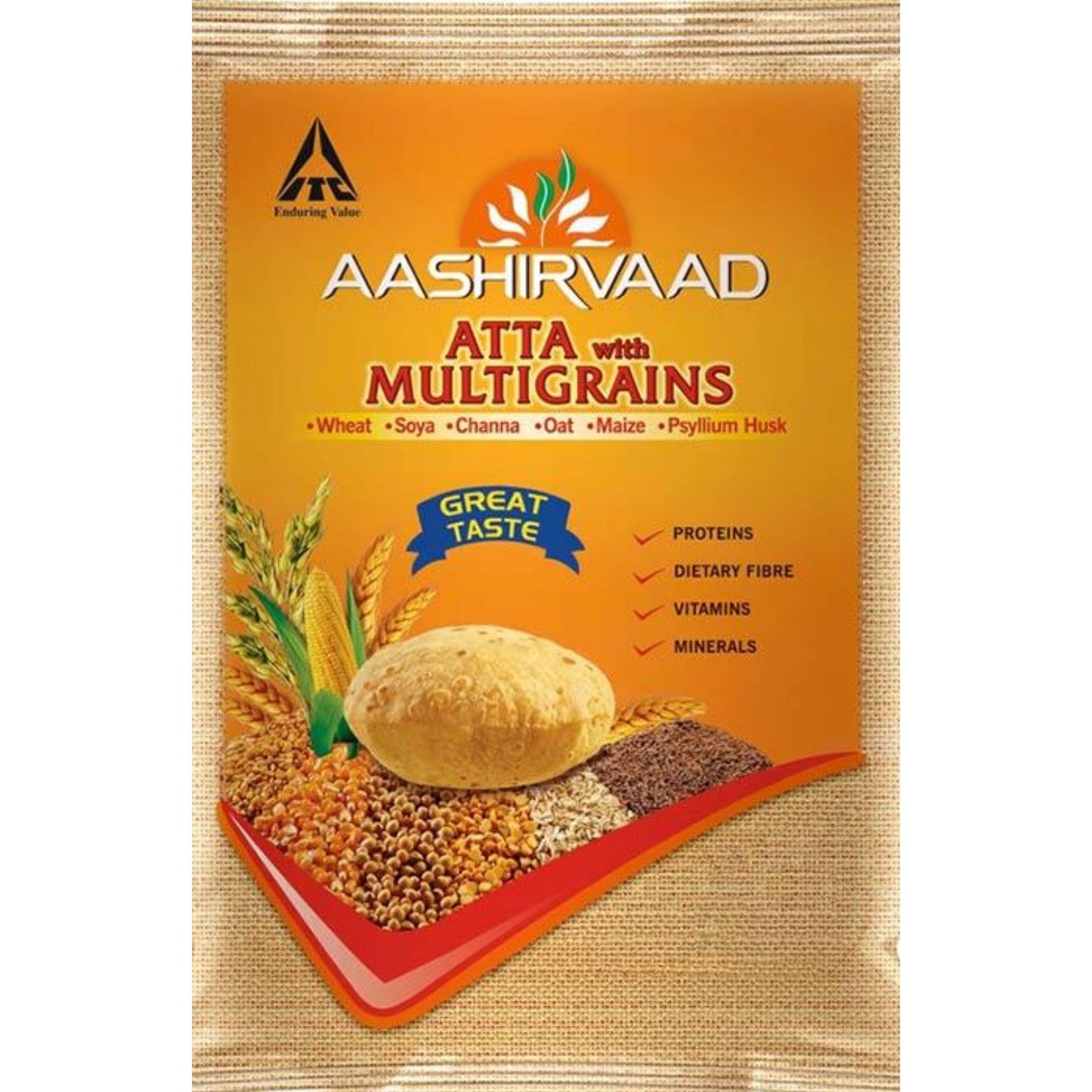 Multigrain Wheat Flour | Multigraine Chapati Flour 10 kg Aashirvaad