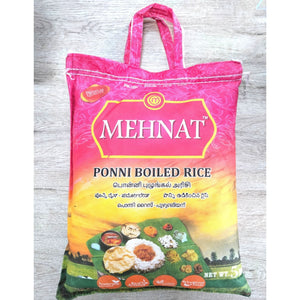 Arroz precocido Ponni | Ponni Boiled Rice 5kg Mehnat