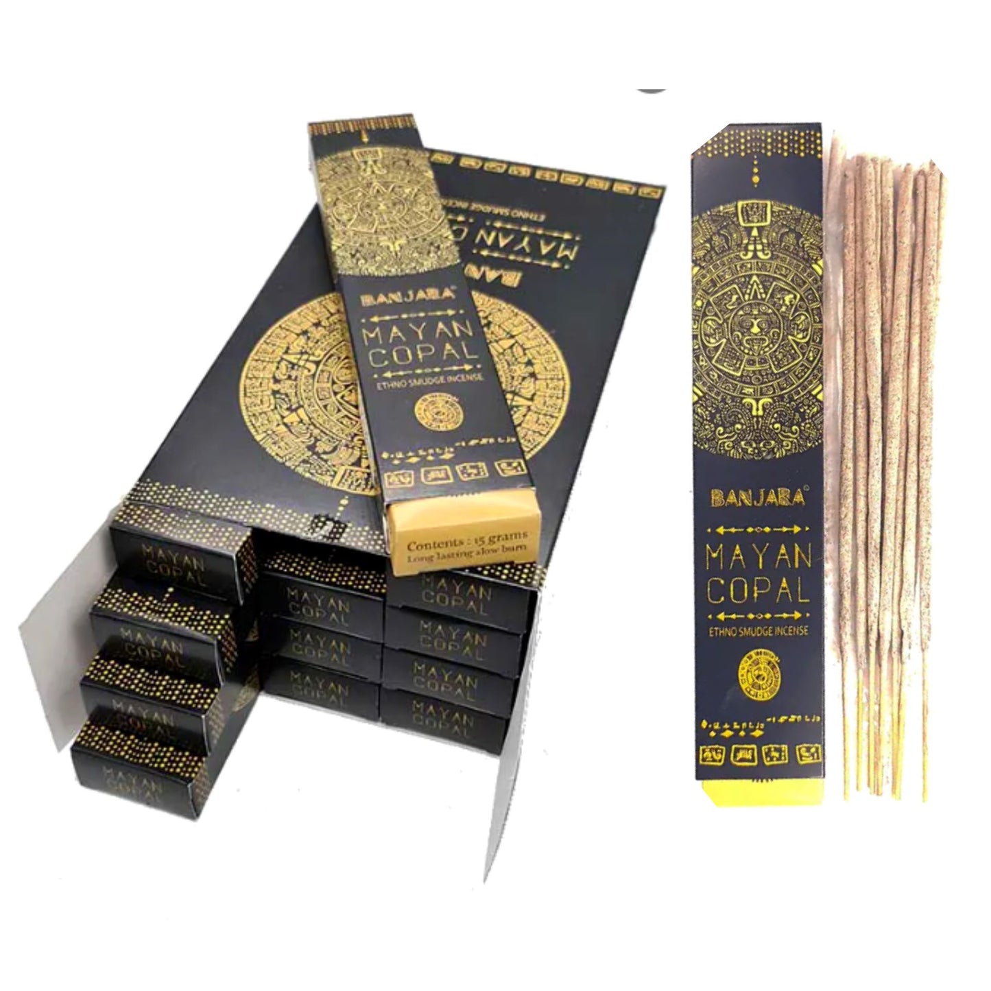Incienso | Incense Stick Mayan Copal (Masala Agarbatti) 15g Banjara