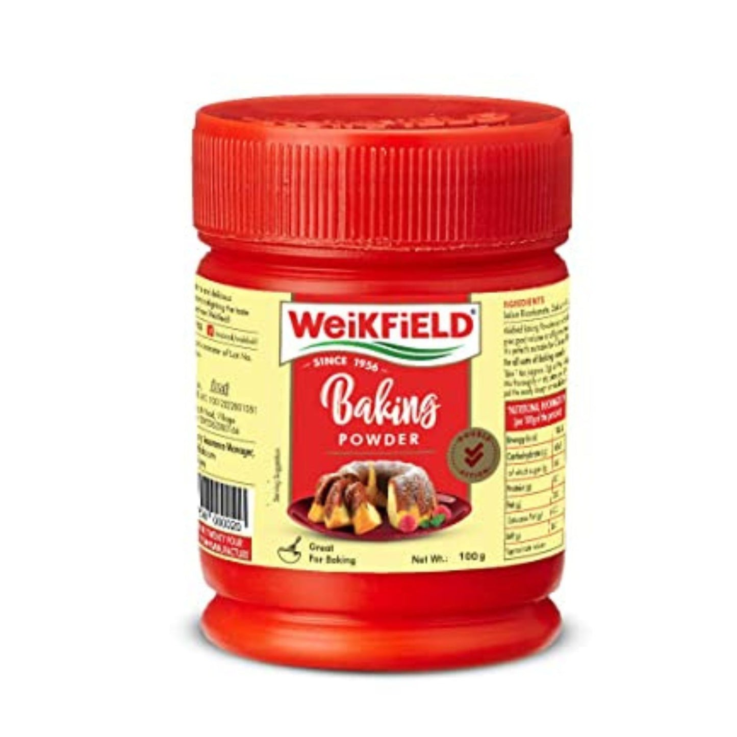 Levadura en polvo | Baking Powder 100g Weikfield