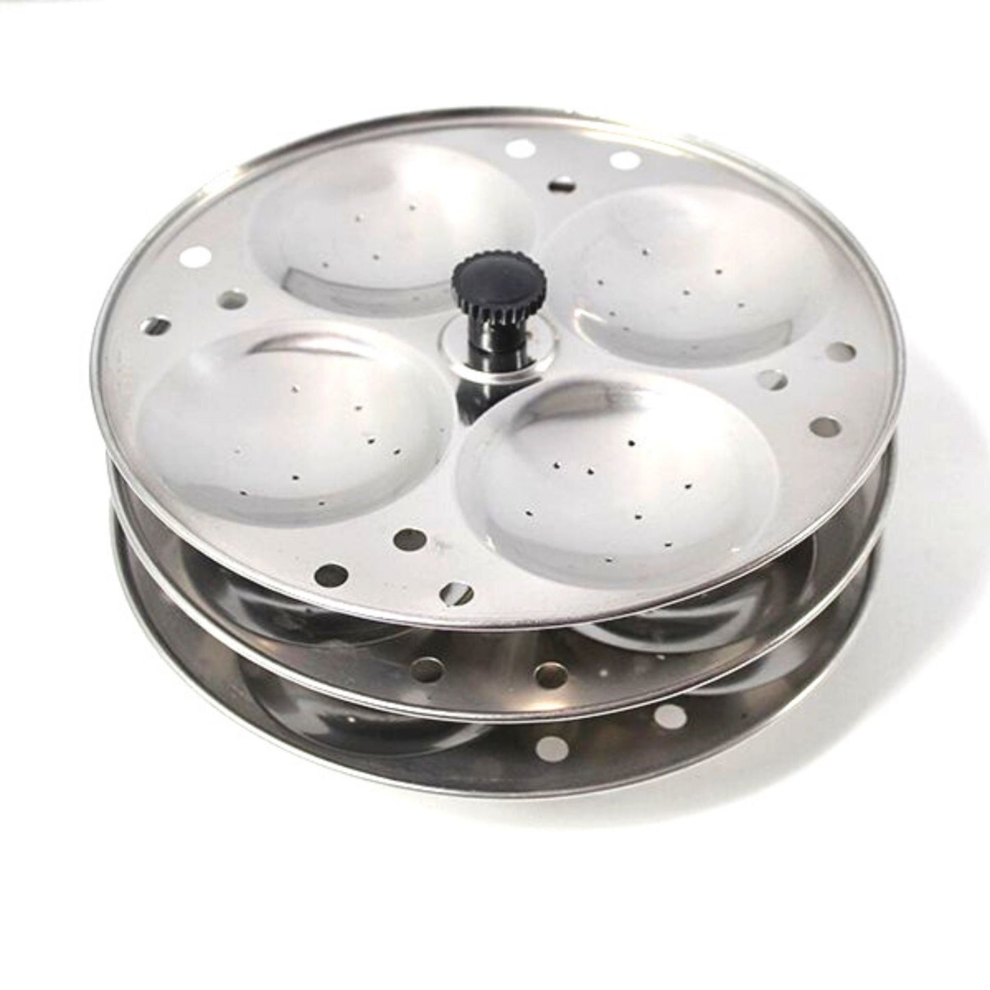 Idli Maker (Stand) in Stainless Steel - 3 Plates