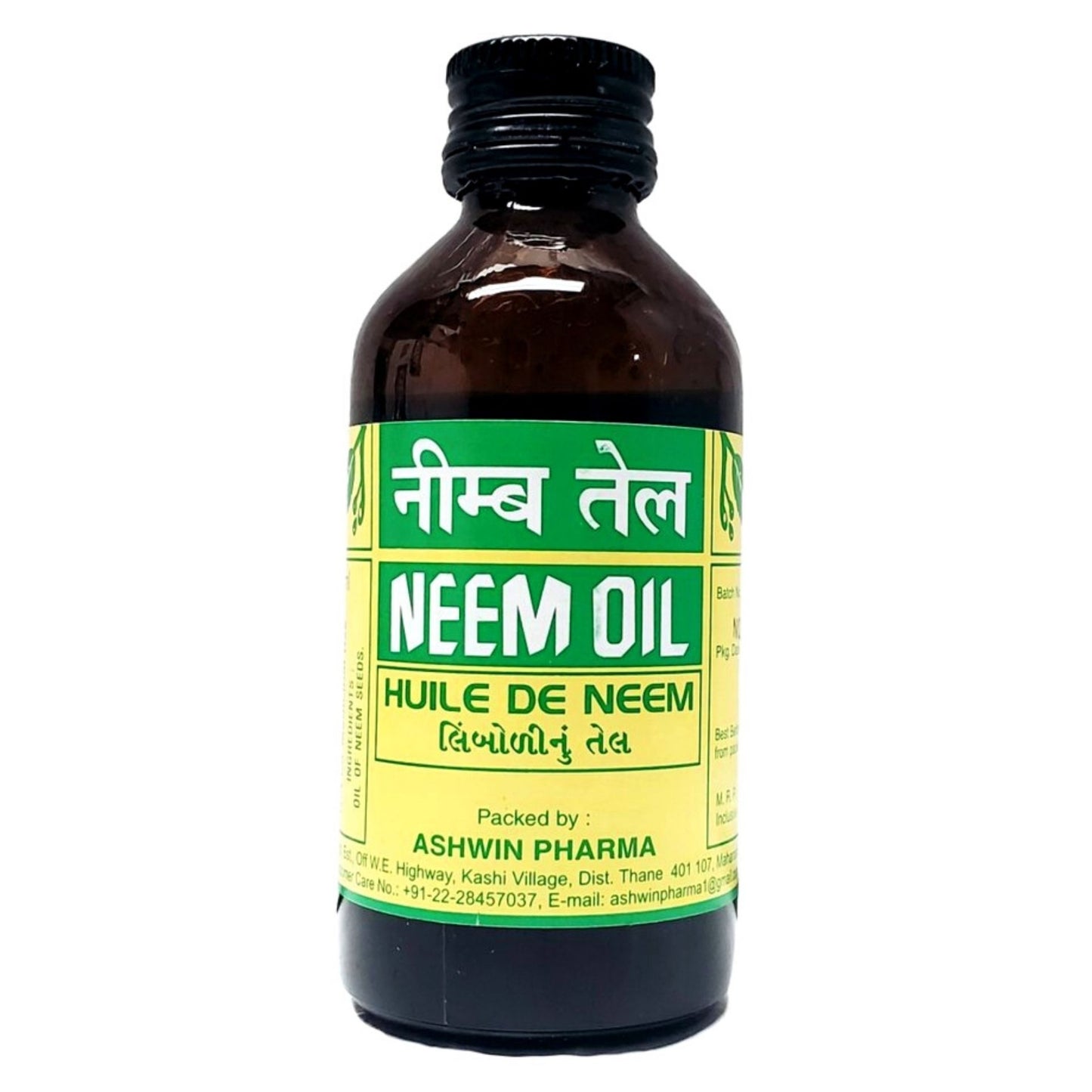 नीम का तेल | नीम का तेल 100ml अश्विन