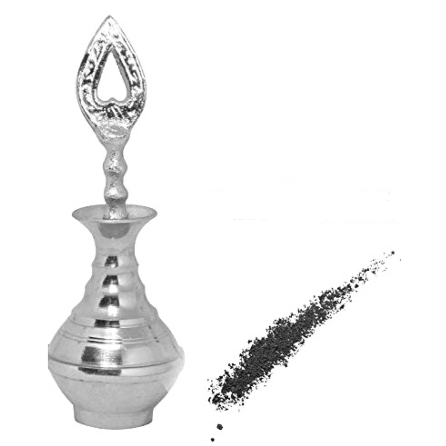 Surmadani to apply Surma (Kohl for eyes) | Surma Dani only (not Surma powder) Stainless steel