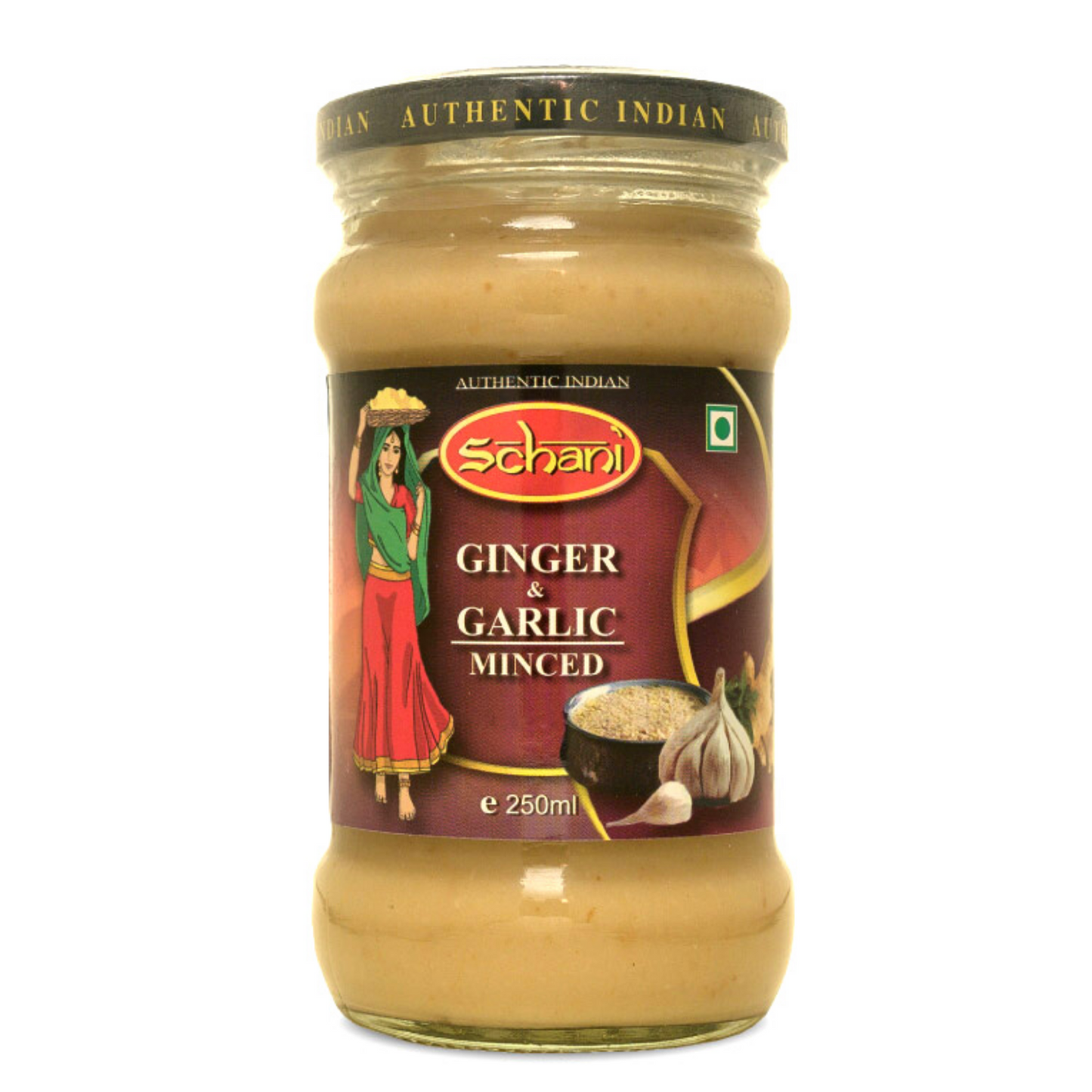 Pasta de Ajo y Jengibre | Ginger Garlic Paste 283ml Schani