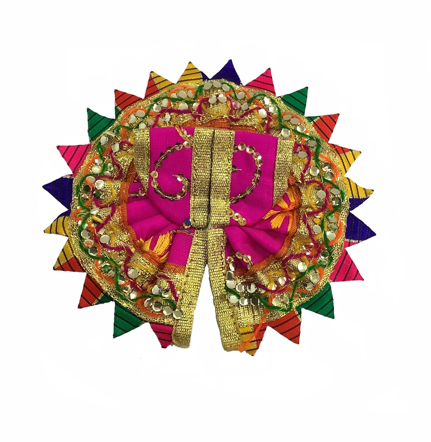 God Statue Dress | God statue designer dress | Poshak for God idol (approx. 10cm)