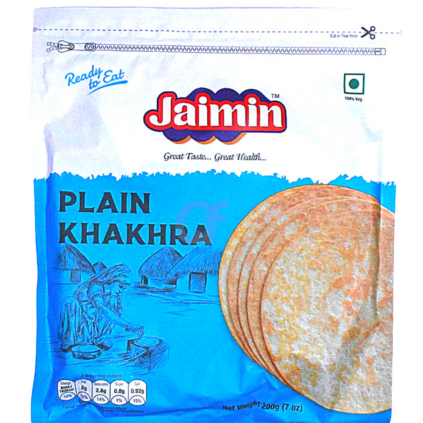 Normal Khakhra | Khakhra plain 200g