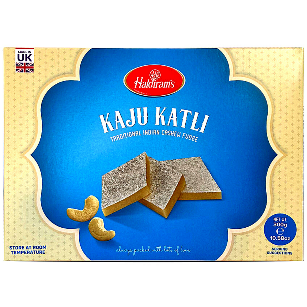 Dulce de Anacardo | Kaju Burfi | Kaju Katli 300g Haldiram