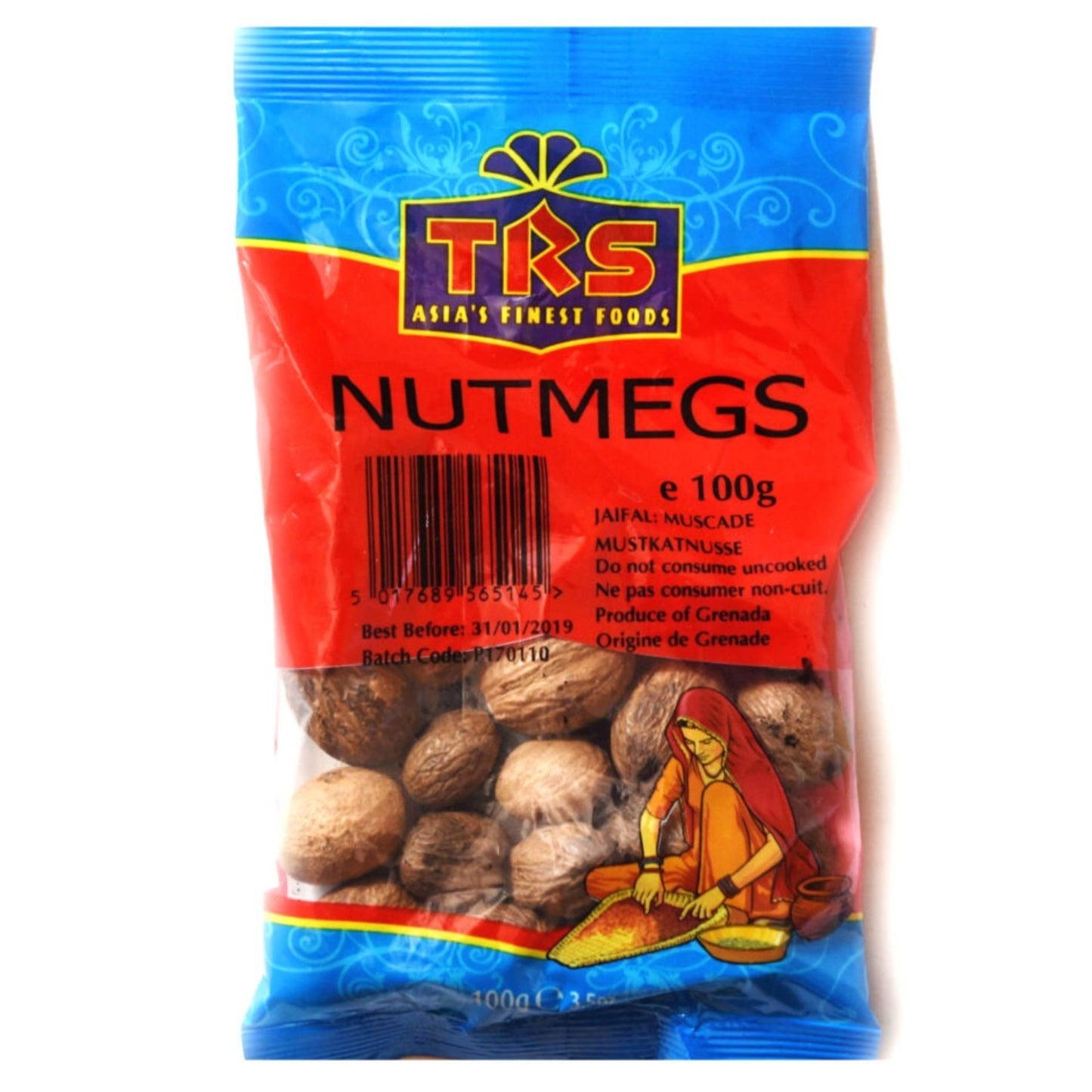Nuez Moscada | Whole Nutmeg | Jaifal 100g TRS