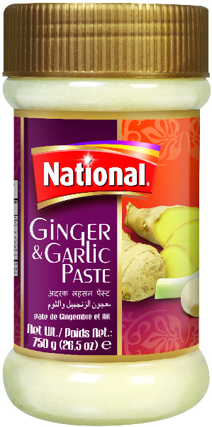Pasta de Ajo y Jengibre | Ginger Garlic Paste 300ml National