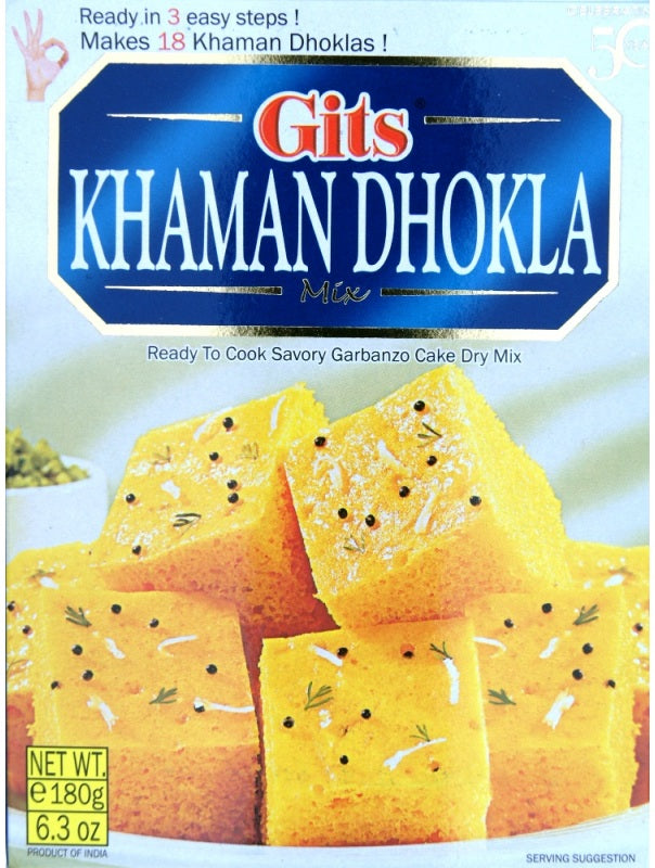 Prepared for Khaman Dhokla | Khaman Dhokla Mix 180g Gits