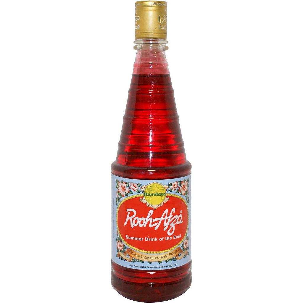 Sirope con Rosas y extractos| Roohafza Rose Syrup 800ml Hamdard