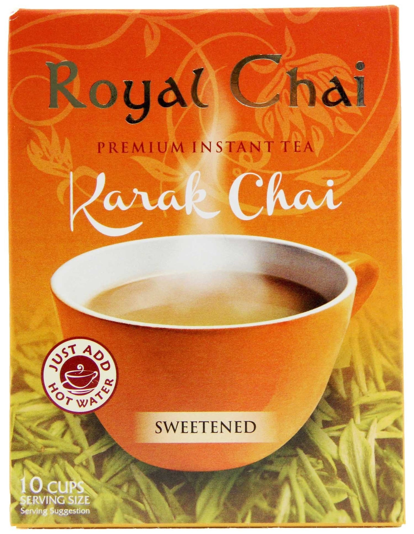 Te instantáneo "Karak Chai" | Instant Tea Karak Unsweetened Chai 10sachet*180g Royal
