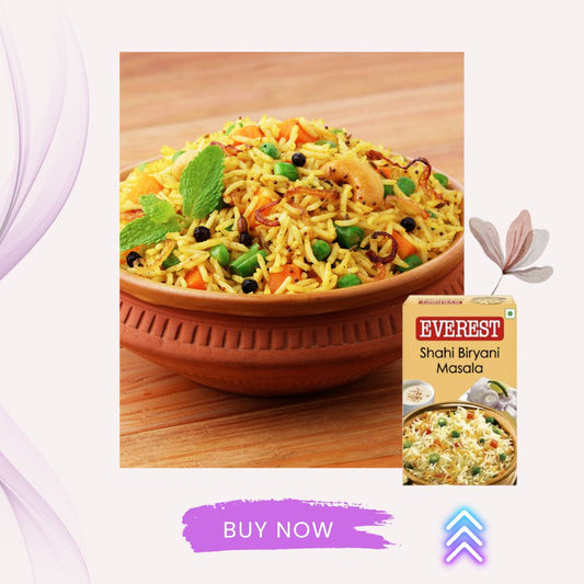 Biryani de Vegetales Estilo Restaurante: ¡Una Receta Fácil para un Plato Confortante y Sabroso de la Cocina India!