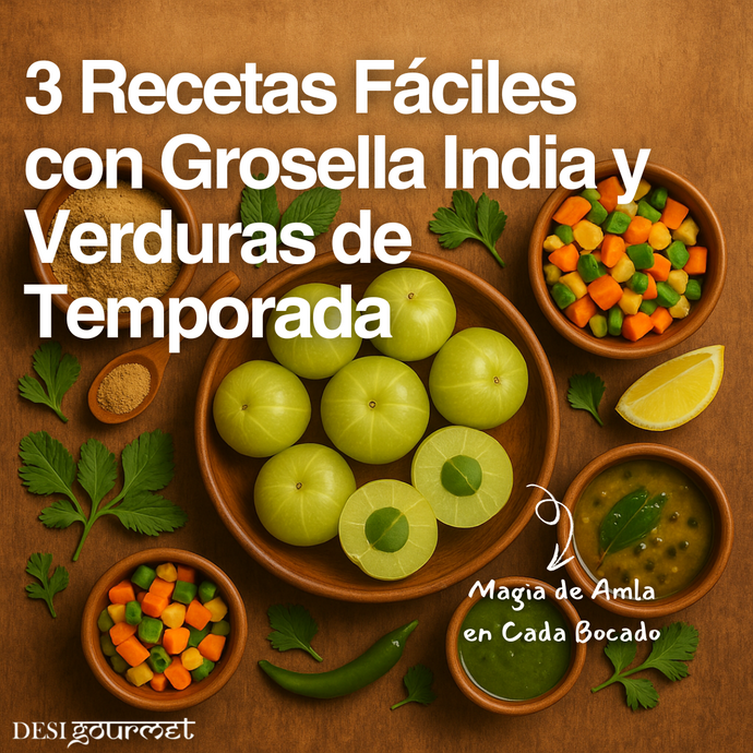 De la Huerta a tu Mesa: 3 Recetas Saludables con Amla y Verduras de Temporada
