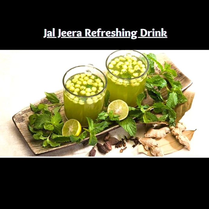Bebida refrescante Jal Jeera | Jal Jeera Drink Recipe