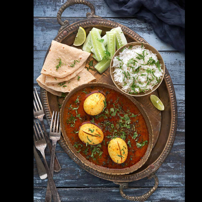 El huevo al curry | Egg Curry