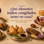 ¿Qué alimentos indios congelados tener en casa?