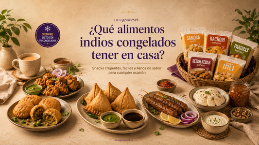 ¿Qué alimentos indios congelados tener en casa?