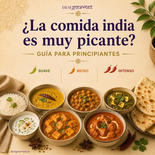 ¿La comida india es muy picante? Guía para principiantes