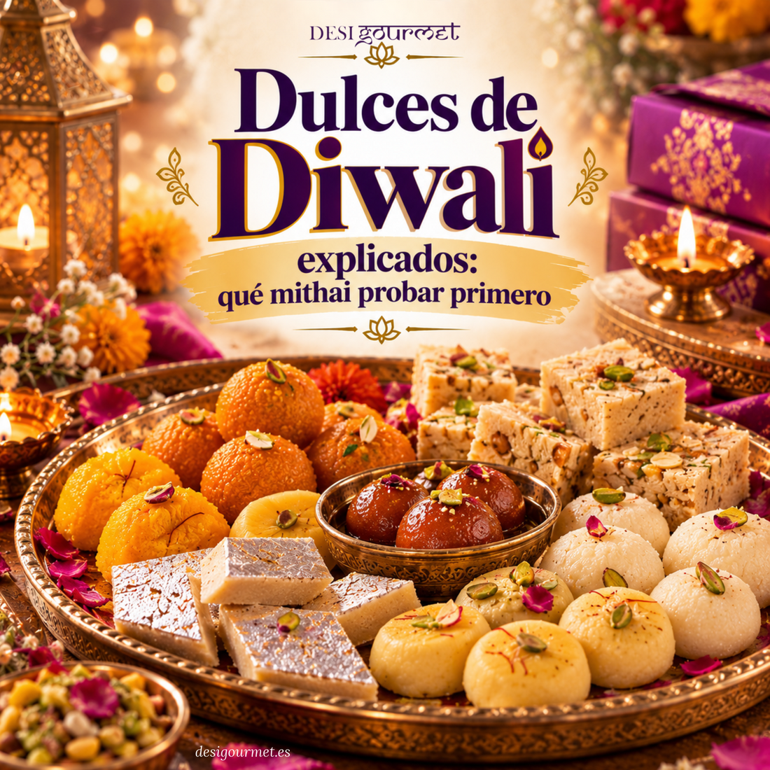 Dulces de Diwali explicados: qué mithai probar primero