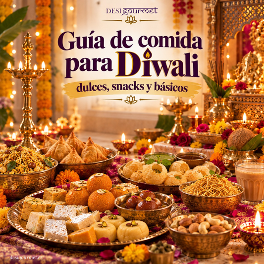 Guía de comida para Diwali: dulces, snacks y básicos