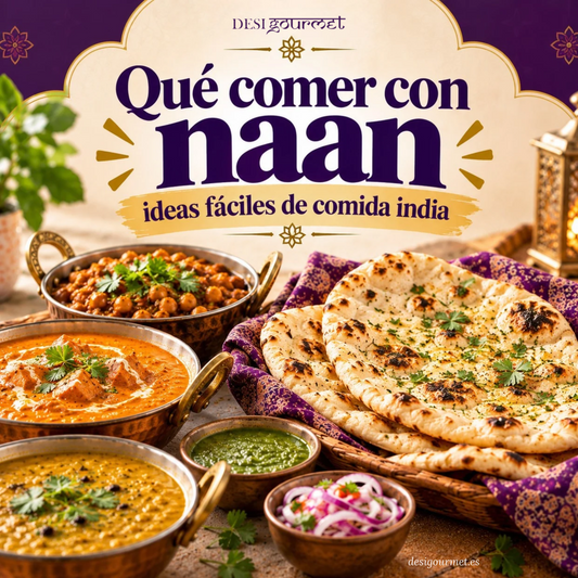 Qué comer con naan: ideas fáciles de comida india