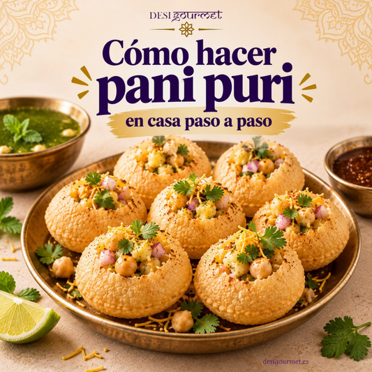 Cómo hacer pani puri en casa paso a paso