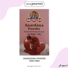 Cargar imagen en el visor de la galería, &quot;Enhance your dishes with the tangy and nutritious MDH Anardana Powder, made from dried pomegranate seeds. Perfect for salads, marinades, and beverages. #Spices&quot;
