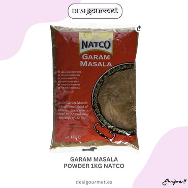 Elevate your dishes with Natco's Garam Masala, a traditional blend of aromatic spices. Perfect for curries, soups, and roasted dishes. A staple in Indian cuisine.