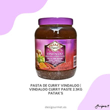 Load image into Gallery viewer, Vindaloo Curry Paste 2.3kg Patak&#39;s: &quot;Explore the intense flavors of Indian cuisine with Patak&#39;s Vindaloo Curry Paste. This 2.3kg jar packs a punch, perfect for creating authentic, spicy dishes that cater to bold palates. Ideal for crafting traditional vindaloo recipes.&quot;