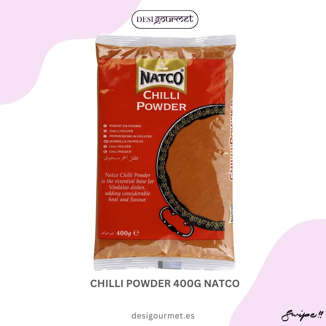 Chilli Powder 400g Natco  Add a spicy kick to your dishes with Natco Chilli Powder 400g. Perfect for adding heat and flavor to your favorite recipes. #Natco #ChilliPowder #Spicy