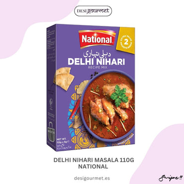 Meta Description: "Discover the authentic taste of Delhi Nihari with National's 110g spice mix. Perfect for creating rich, flavorful beef curries. Order now at desigourmet.es!"