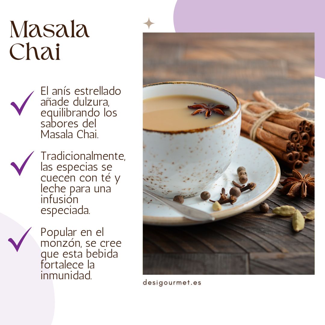 El chai se ha disfrutado en la India durante siglos, y las ramas de canela aportan un aroma cálido y dulce que complementa el fuerte sabor del té.
El método tradicional de hacer chai implica hervir el té y las especias juntas, permitiendo que la canela libere sus aceites esenciales.
El chai se ha convertido en un fenómeno global, con los "lattes de chai" populares en todo el mundo, ¡aunque "chai" en sí significa "té" en hindi!