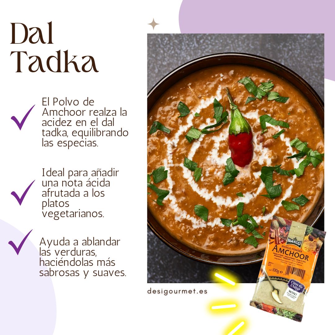 Amchoor Powder adds tangy flavor to chicken curry, great in marinades and spice blends.