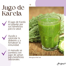 Load image into Gallery viewer, English: Karela 340g, ideal for making healthy and beneficial Karela Juice. Spanish: Karela 340g, ideal para hacer jugo de Karela saludable y beneficioso.