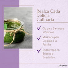 Cargar imagen en el visor de la galería, Image 3: Realza Cada Delicia Culinaria Meta Description: &quot;Enhance every culinary delight with Podina. Perfect as a dip for samosas, marinade for grilled treats, or sprinkle on snacks and salads.&quot;