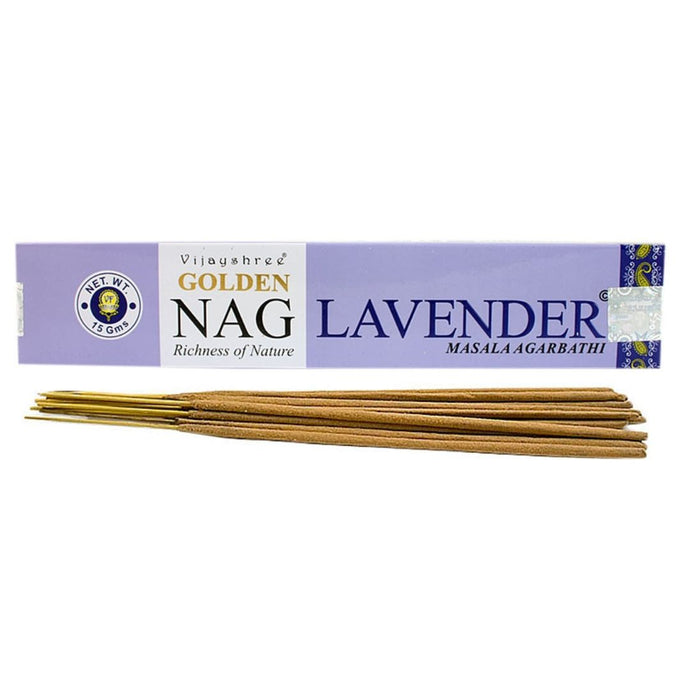 Incienso | Incense Stick Lavender (Masala Agarbatti ) 15g Vijayshree Golden