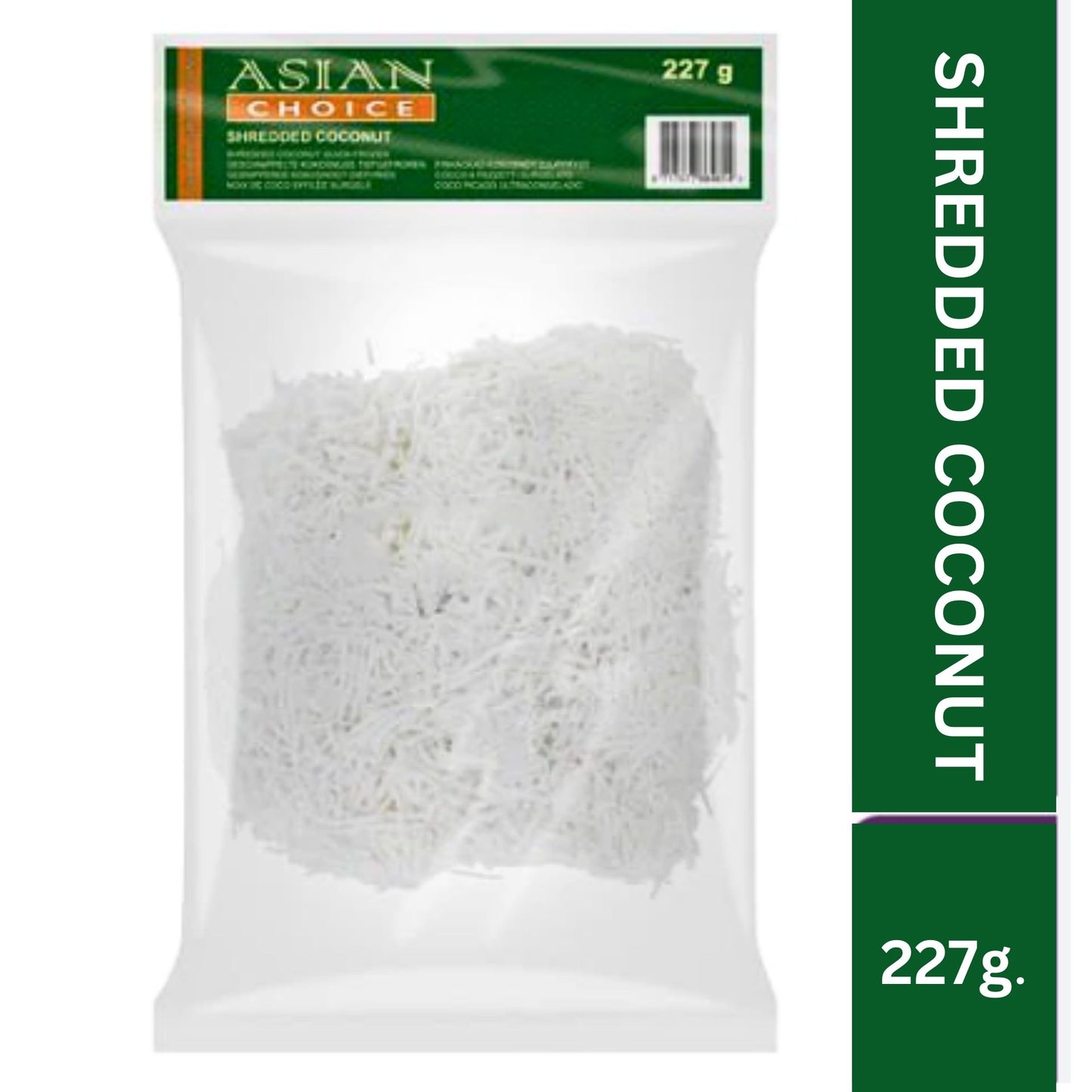 Coco (rallado) | Shredded Coconut (Nariyal) 227g Asian Choice