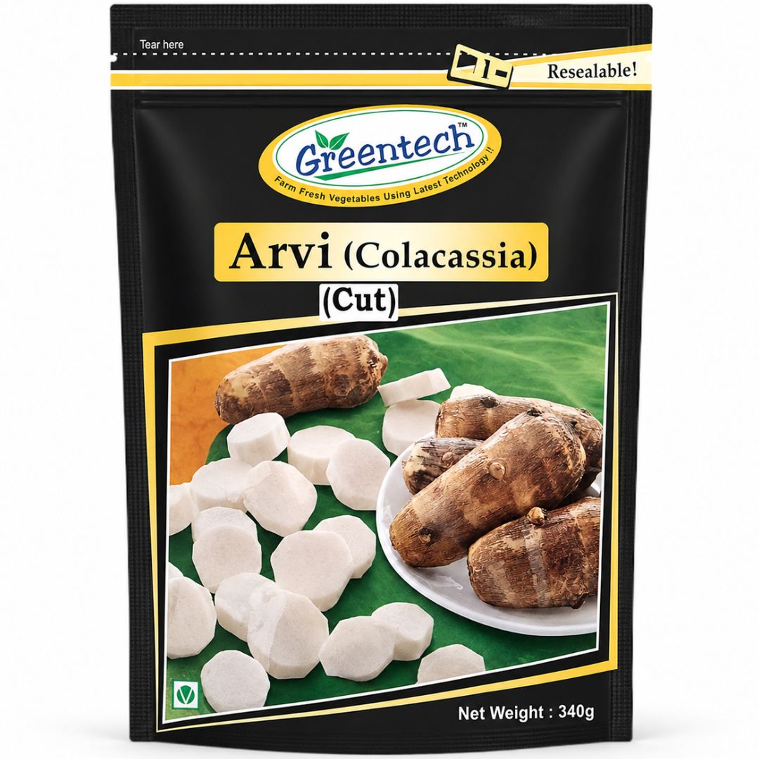 Raíces de colocasia (Congelado) | Arwi (Colocasia Roots ) 340g Greentach (Frozen)