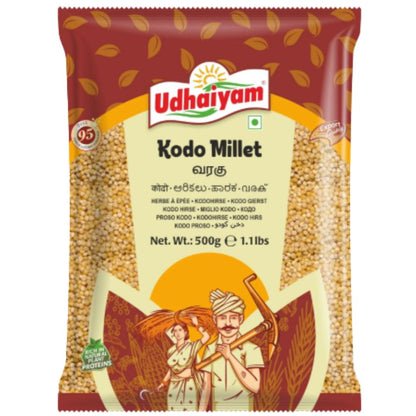 Mijo de Kodo | Kodo Millet (Paspalum scrobiculatum) 500g Udhaiyam