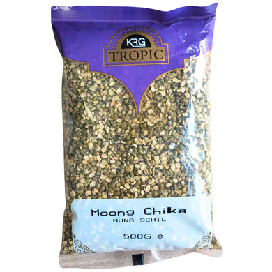 Judias Mungo Verdes Partidas (Vigna radiata) | Split Mung Lentils 500g KRG