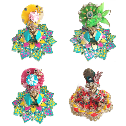 Head decoration | Designer Crown for god | Designer Mukut for pooja (size 3)