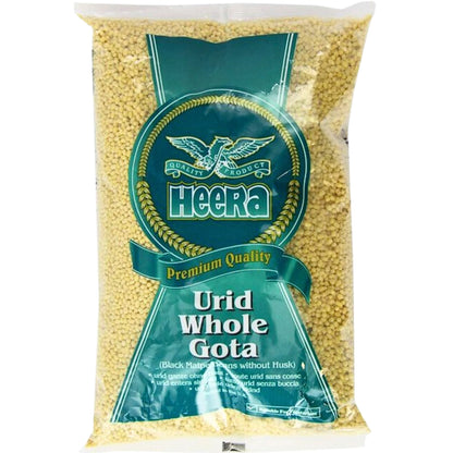 Frijol negro Pelado (Vigna mungo) | Urid Whole Gota 1kg Heera