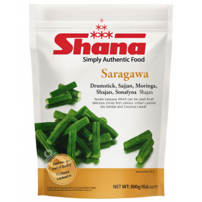 Frozen Moringa | Drumstick (Saragawa) 300g Shana