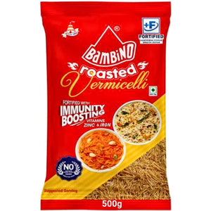 Fideos asados | Vermicelli Roasted for Upma or Sevian 500g Bambino