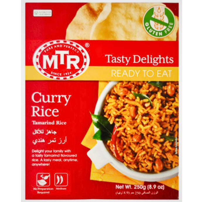 Arroz especiado con curry | Curry Rice 250g MTR