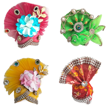 Head decoration | Designer Crown for god | Designer Mukut for pooja (size 3)
