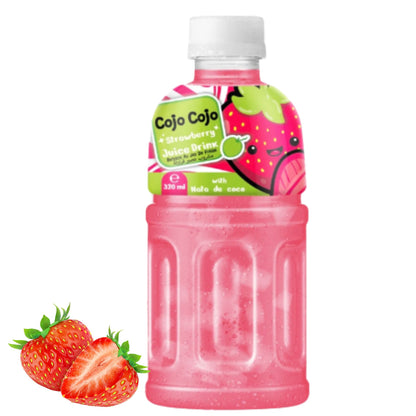 Bebida de sabores frutales | Strawberry Flavored Drink 320ml Cojo Cojo