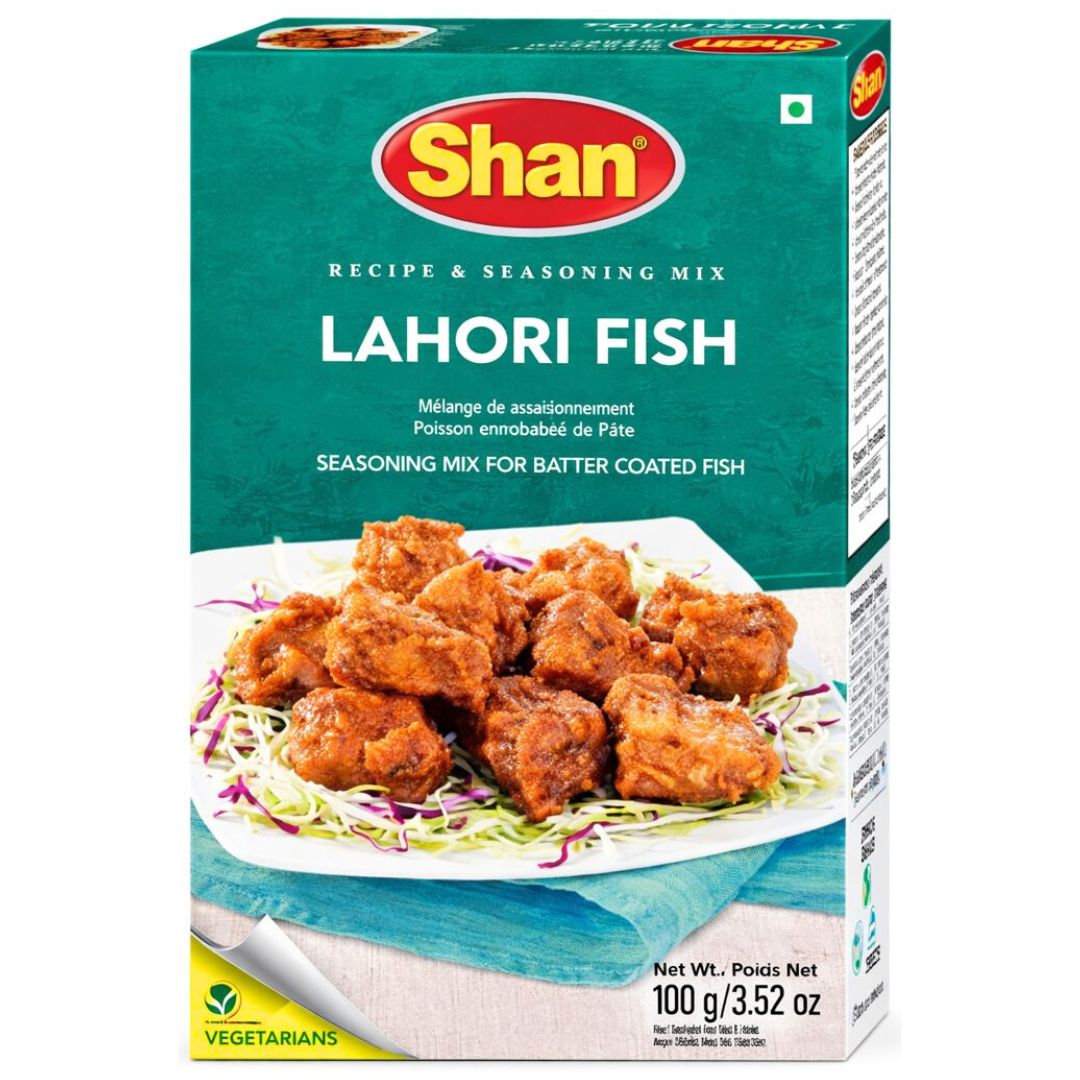 Especias para Pescado frito estilo Lahori  | Lahori Fish Masala 100g Shan